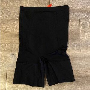 SPANX Black High-Waisted Shapewear Shorts NWOT